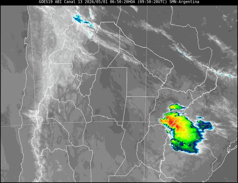 ⚠️ CORRIENTES: SIGUE VIGENTE LA ALERTA POR LLUVIAS PARA VIERNES Y SÁBADO