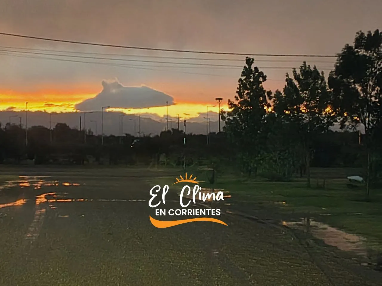 PRONÓSTICO DEL TIEMPO EN CORRIENTES: JORNADA NUBLADA Y ALERTA POR TORMENTAS