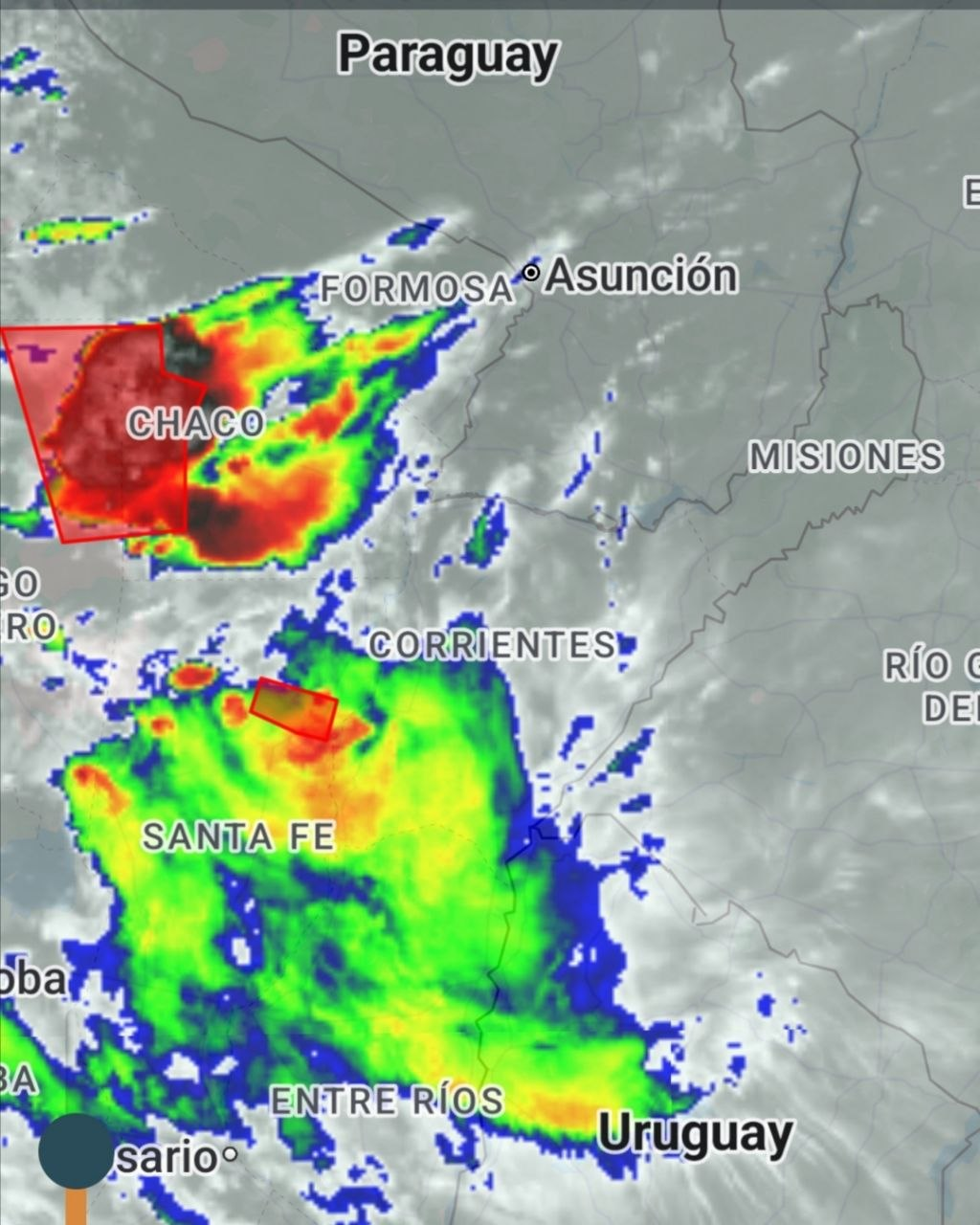 ⚠️ ALERTA METEOROLÓGICA – CORRIENTES