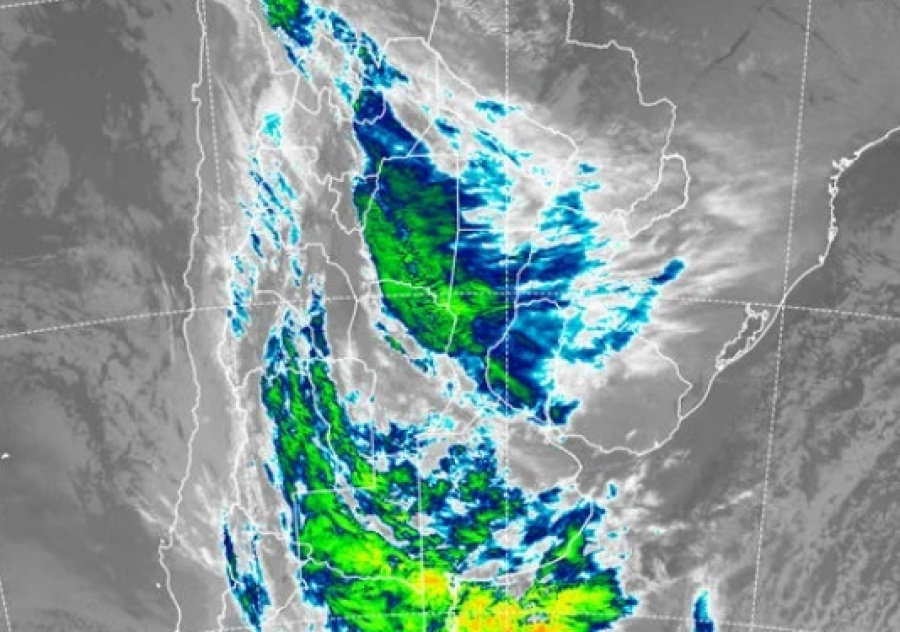 Persiste el alerta por tormentas para la provincia de Corrientes